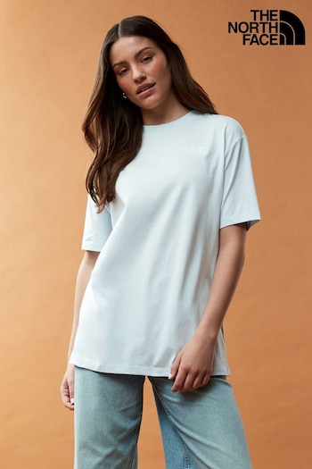 open-toe high-heeled boots Blue Oversized Simple Dome T-Shirt (597742) | £30