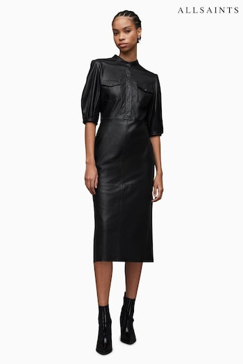 AllSaints Jackie Leather Dress (597907) | £259