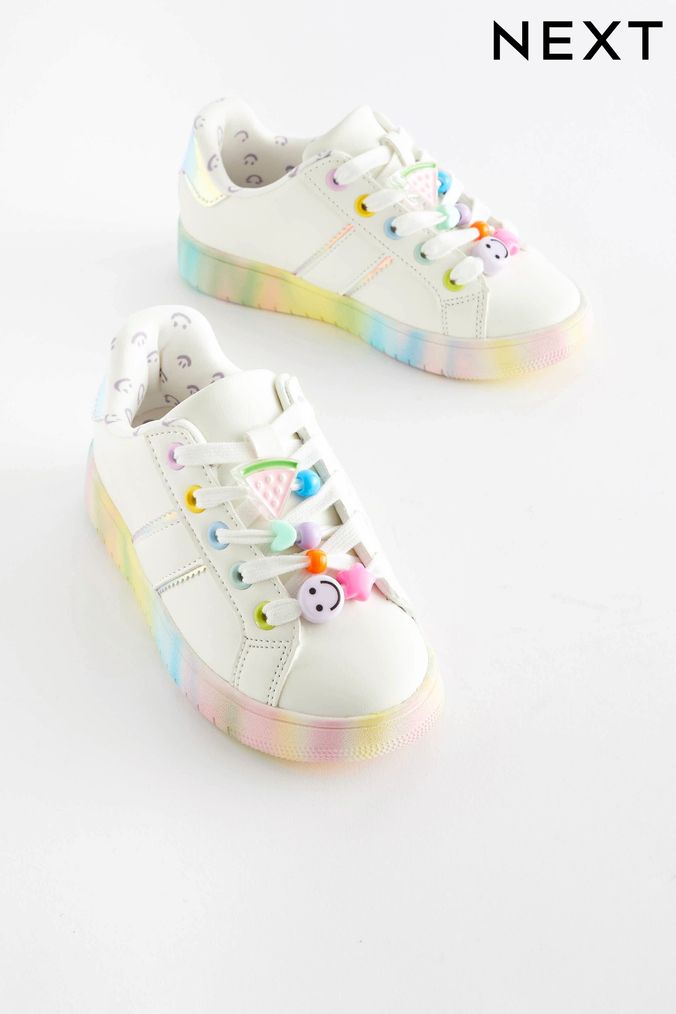 Buy Girls White Canvas Footwear Online Next UK