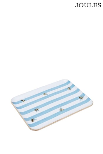 Joules Blue Willwood Bee Striped Tray (597963) | £20