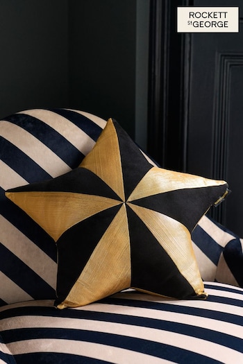 Rockett St George Gold Star Cushion (598246) | £32