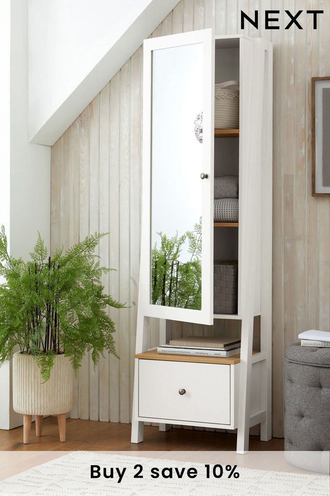 Bedroom mirror top and dresser