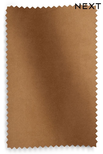 Soft Velvet Caramel Fabric Swatch (598545) | £0