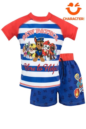 Character Silver Paw Patrol Shorts and Top Swim Set (599038) | £21
