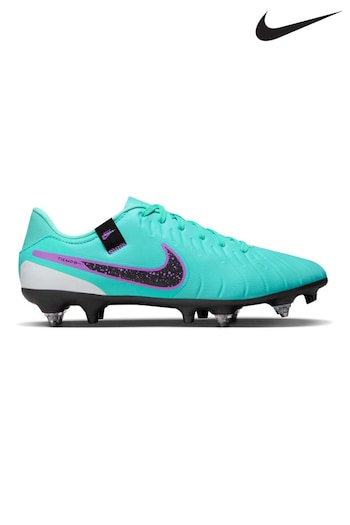 Nike Green Tiempo Legend 10 Academy Soft Ground Football euros Boots (599057) | £83