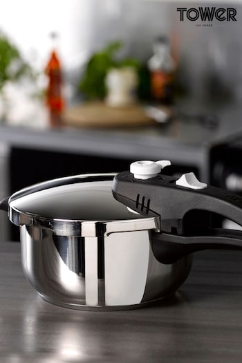 Tower Stainless Steel 3L Pressure Cooker (599059) | £45