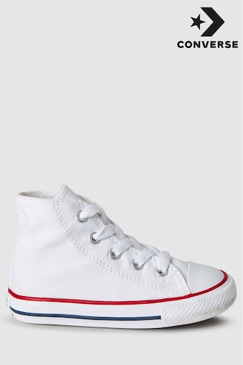 Converse Dead White Chuck High Infant Trainers (599774) | £37