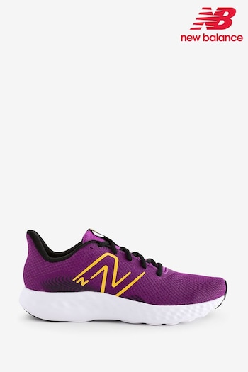 New Balance Purple Womens 411v3 Trainers (599860) | £50