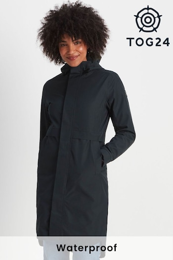 Tog 24 Womens Long Saunter Green Waterproof Jacket (5G0262) | £110