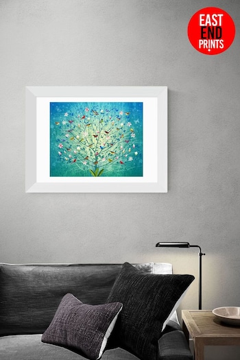 White The Singing Tree by Fiona Watson Framed Print (600055) | £47 - £132