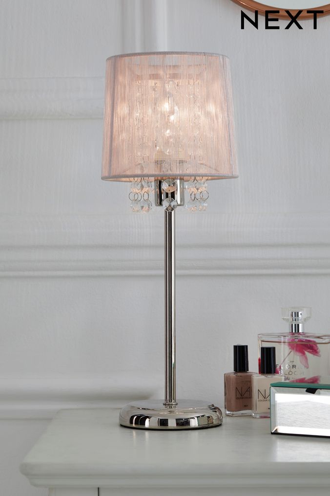 Next shop pink lamp
