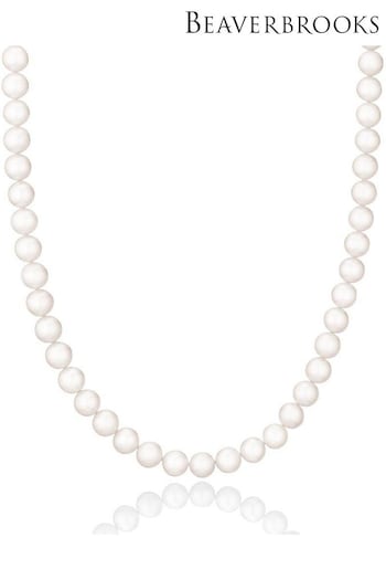 Beaverbrooks Freshwater Cultured Pearl Single Row Necklace (600434) | £85