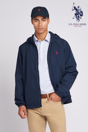 U.S. kids Polo Assn. Mens Zip Through Hooded Coat (600945) | £79