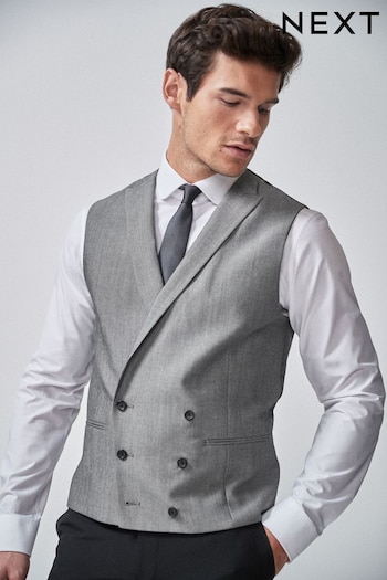 Light Grey Morning Suit Waistcoat (601107) | £35