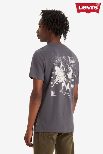 Levi's® Space Cowboy Graphic Crewneck T-Shirt (601645) | £30