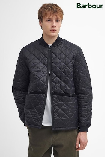 Barbour® Black Reengineered Liddesdale Quilted Jacket (601743) | £199