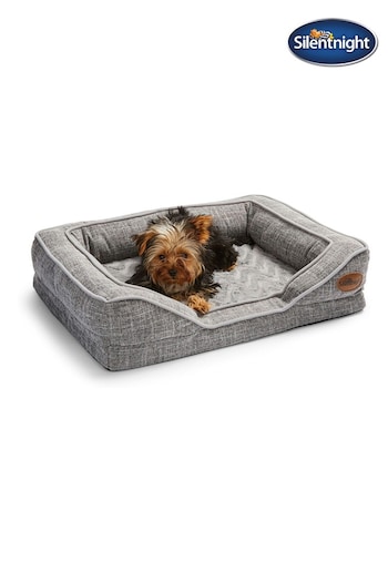 Silentnight Grey Luxury Orthopaedic Support Pet Bed (602503) | £55 - £95