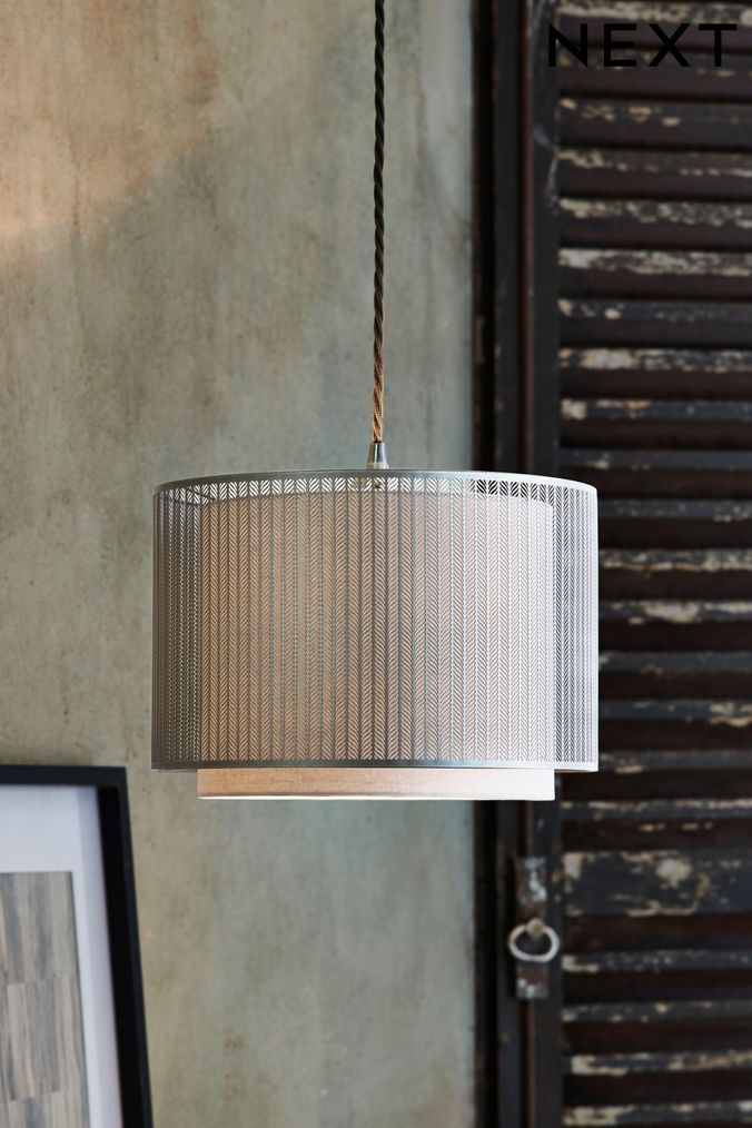 Next silver ceiling hot sale light