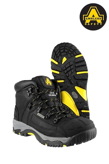 Amblers Safety Black FS32 Waterproof Safety Boots (602766) | £73