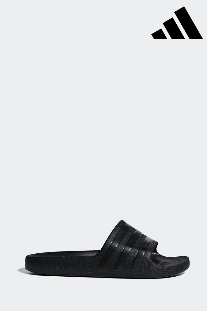 adidas Black Adilette Sliders (602887) | £20