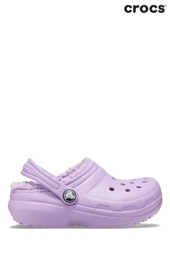 Crocs M6w8 Toddler Classic Lined Clog Sandals (602910) | £40
