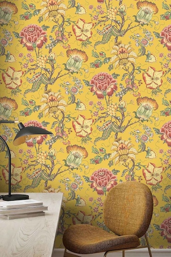 Woodchip & Magnolia Yellow Arcadia Wallpaper (603438) | £110