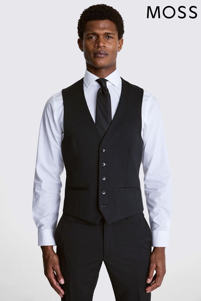 Mens Grey Waistcoats Grey Suit Waistcoats Next UK