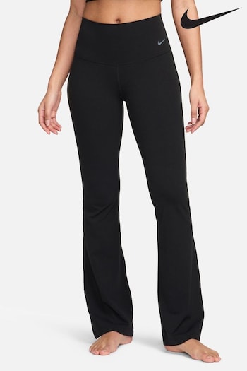 Nike Black Zenvy High-Waisted Flared Pants (604397) | £90