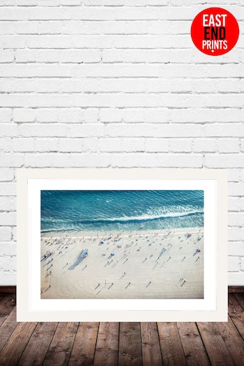 White Salty Air by Honeymoon Hotel White Framed Print (605229) | £47 - £132