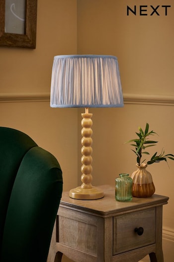 Yellow Bobbin Table Lamp (605248) | £50