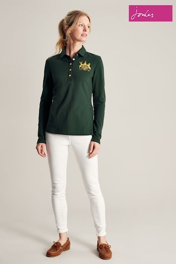 Joules Ashley Green Long Sleeve amp Polo Shirt (605344) | £49.95