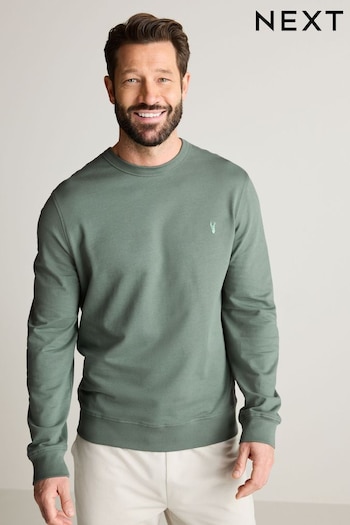 Green Lightweight Crew Neck Sweatshirt (605350) | £20