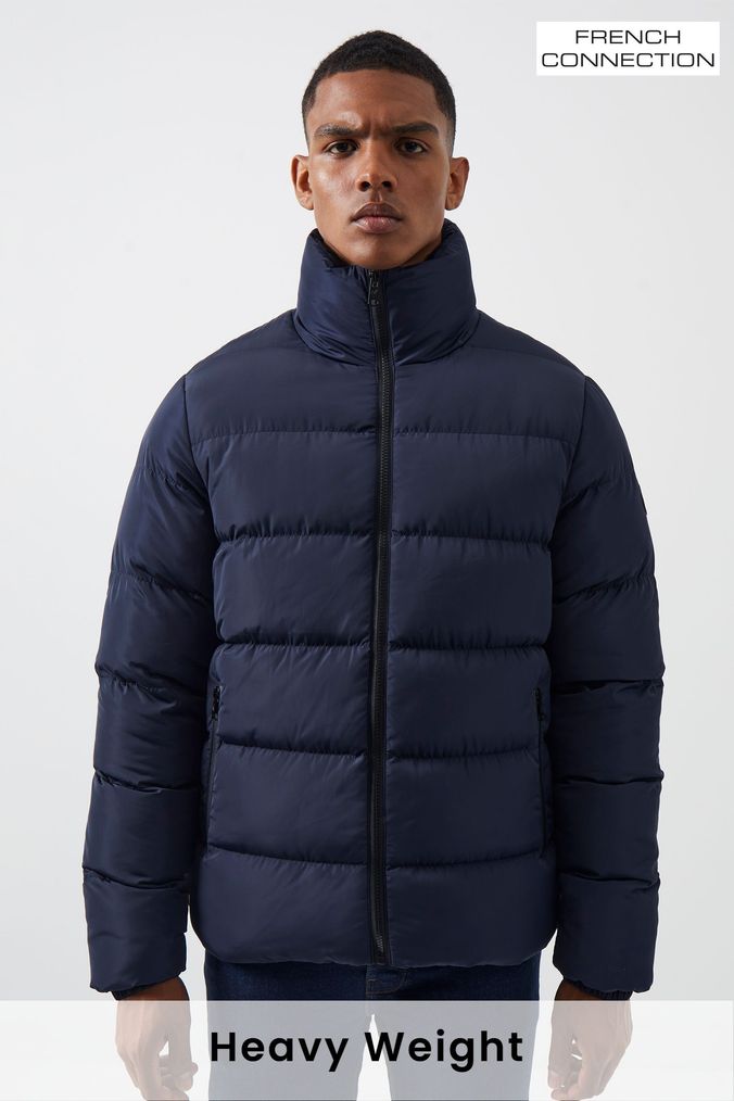 French connection funnel neck mac jacket sale