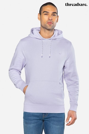 Threadbare Purple Overhead Pullover Hoodie (606992) | £22