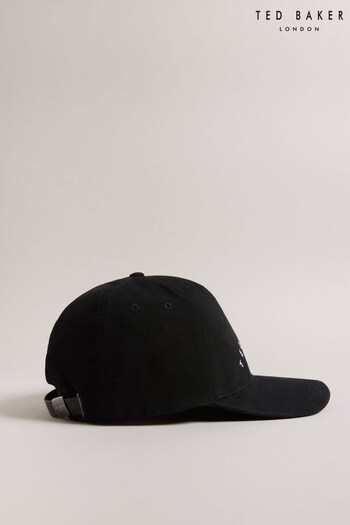 Ted Baker Frreddi Branded Black Cap (607407) | £35