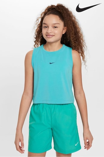 Nike Green Pro Dri-FIT Vest Top (607686) | £33