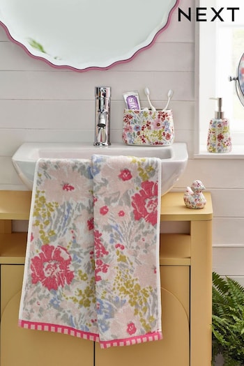 Multi Floral Towel (607803) | £12