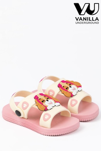 Vanilla Underground Pink Girls Paw Patrol Disney Sandals (608441) | £14