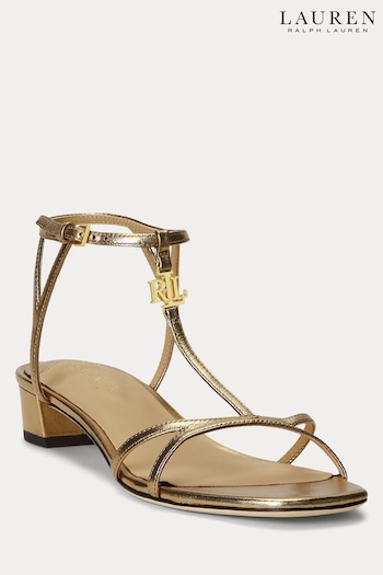 Lauren Ralph Lauren Fallon beetroot Sandals (608846) | £149