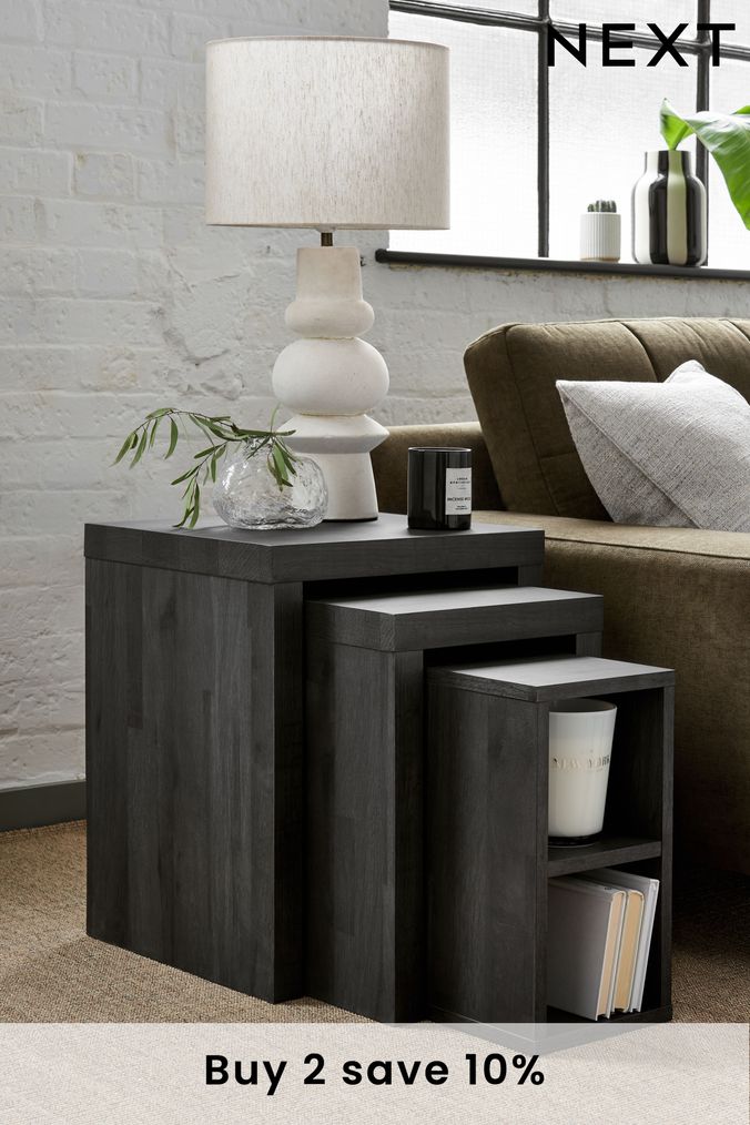 Oak nest deals of tables next
