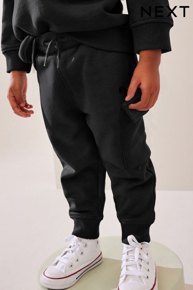 Next boys black joggers outlet