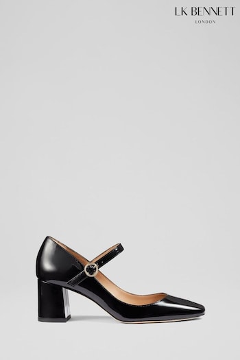 LK Bennett Winter Patent Leather Mary Janes Shoes (609319) | £299
