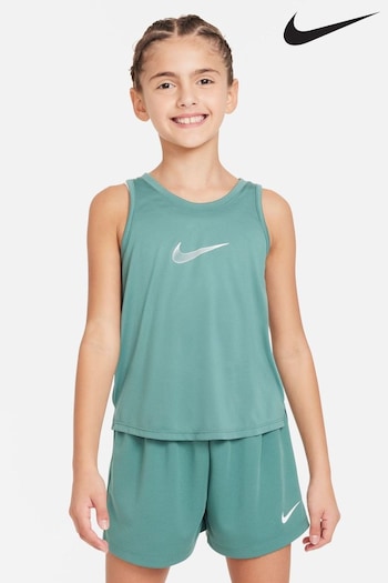 Nike Green Dri-FIT Performance One Vest Top (609376) | £28