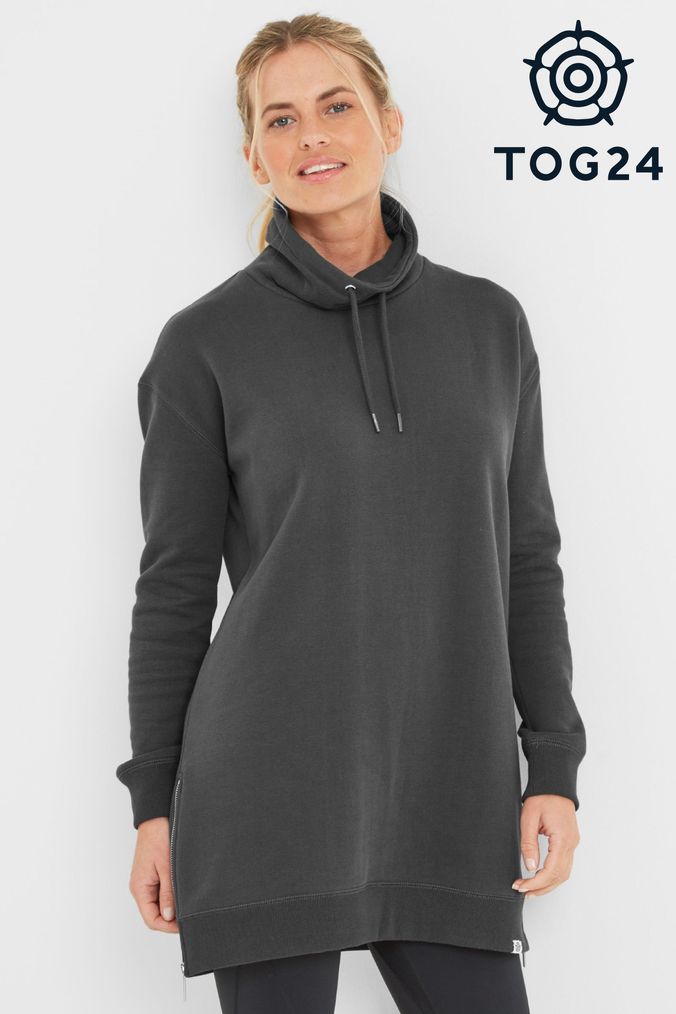 Black longline hoodie womens new arrivals