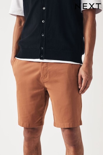 Terracotta Slim Stretch Chinos Shorts (610107) | £19