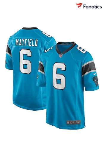 Nike Blue Carolina Panthers Game Alternate Jersey - Baker Mayfield (610167) | £115