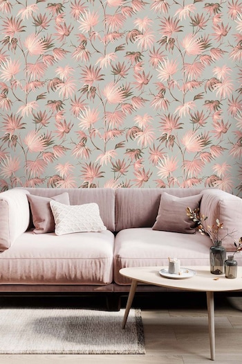 Woodchip & Magnolia Pink Va Va Frome Wallpaper (610257) | £110
