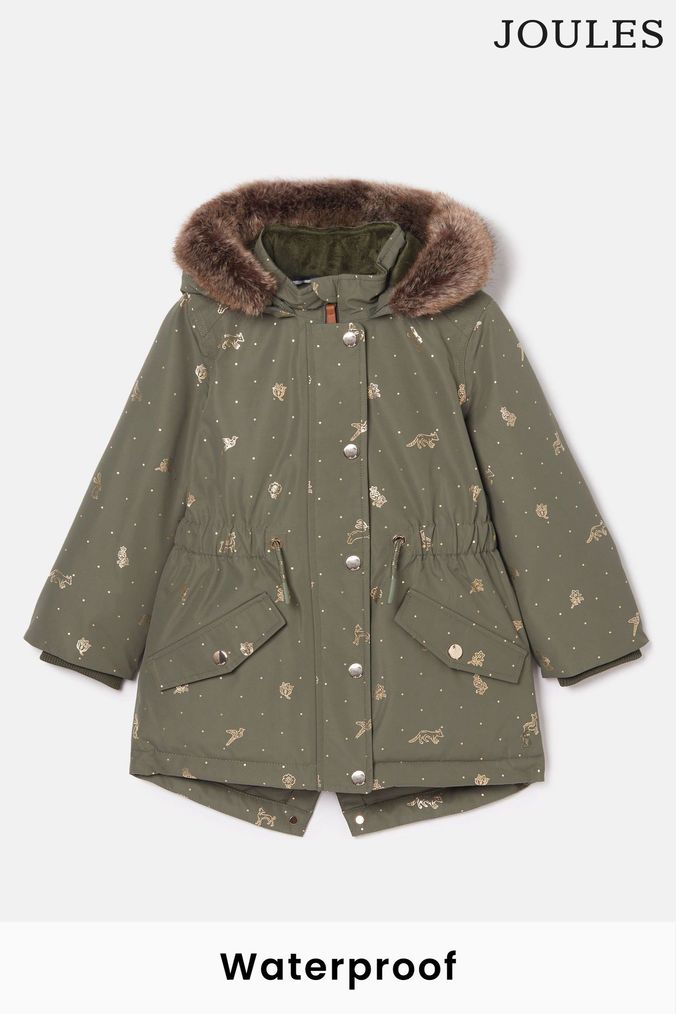 Buy Girls Green Parka Coatsandjackets Online Next UK