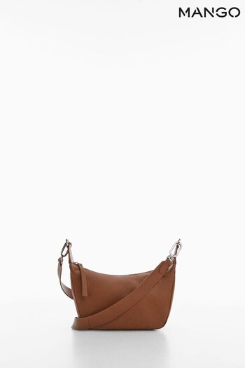 Mango Leather Cross-Body Bag (610373) | £80