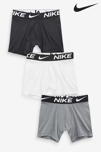 Nike White/Black Kids Boxers 3 Packs (610439) | £24
